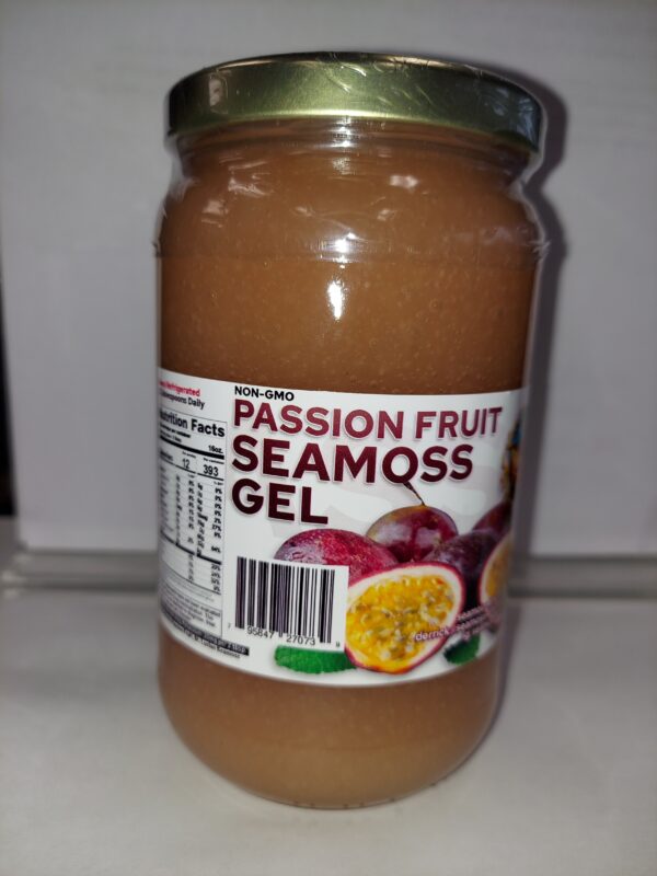 Seamoss Gel Passion Fruit